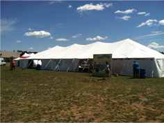 Rent a tent for your next outdoor event at the Eau Claire Expo Center.
